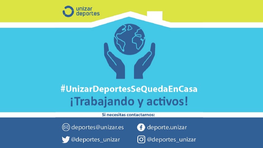 Unizar Deportes sigue activo desde casa